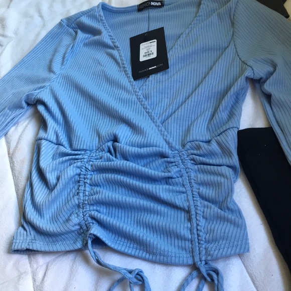 Fashion Nova | Tops | Ruched And 